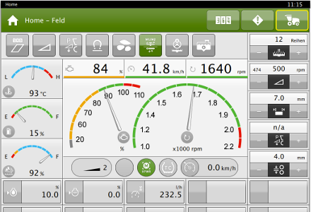 Success Story: Driver Terminal for KRONE Maize Harvesters